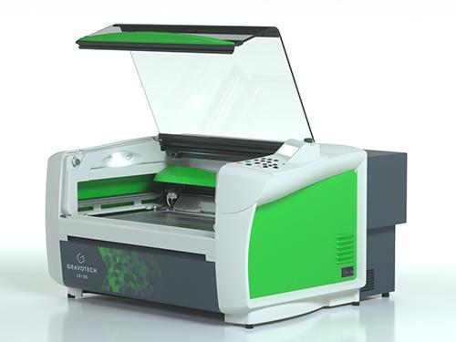 Maszyna do grawerowania i cięcia laserowego Gravotech LS100 z otwartym obszarem roboczym