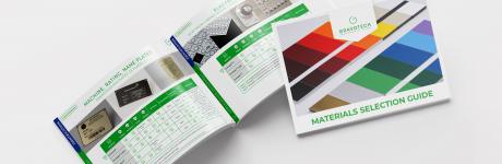Engraving materials selection guide - Identification pages