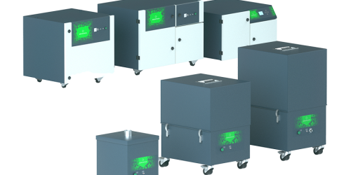 System wyciągu oparów do lasera