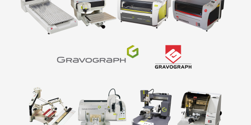 Gravograph old machines and logos