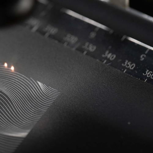 Laser tables vector lines engraving