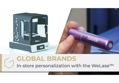 Global brands | In-store personalization: engrave a perfume with the WeLase™